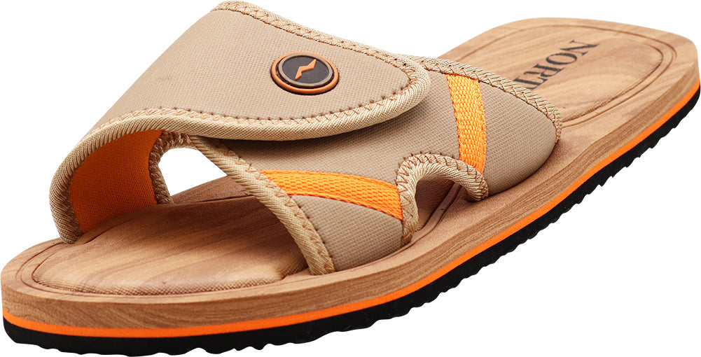 NORTY Men's Memory Foam Footbed Sandals - for Beach, Pool, Shower-2