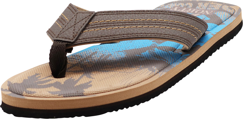 NORTY Men's Memory Foam Footbed Sandals - for Beach, Pool, Shower-7