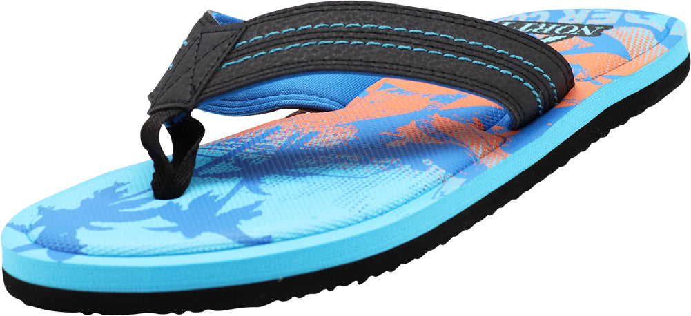 NORTY Men's Memory Foam Footbed Sandals - for Beach, Pool, Shower-8