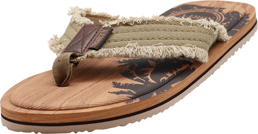 NORTY Men's Memory Foam Footbed Sandals - for Beach, Pool, Shower-9