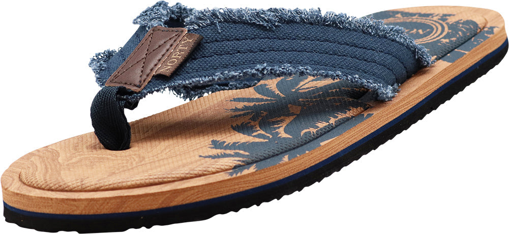 NORTY Men's Memory Foam Footbed Sandals - for Beach, Pool, Shower-11