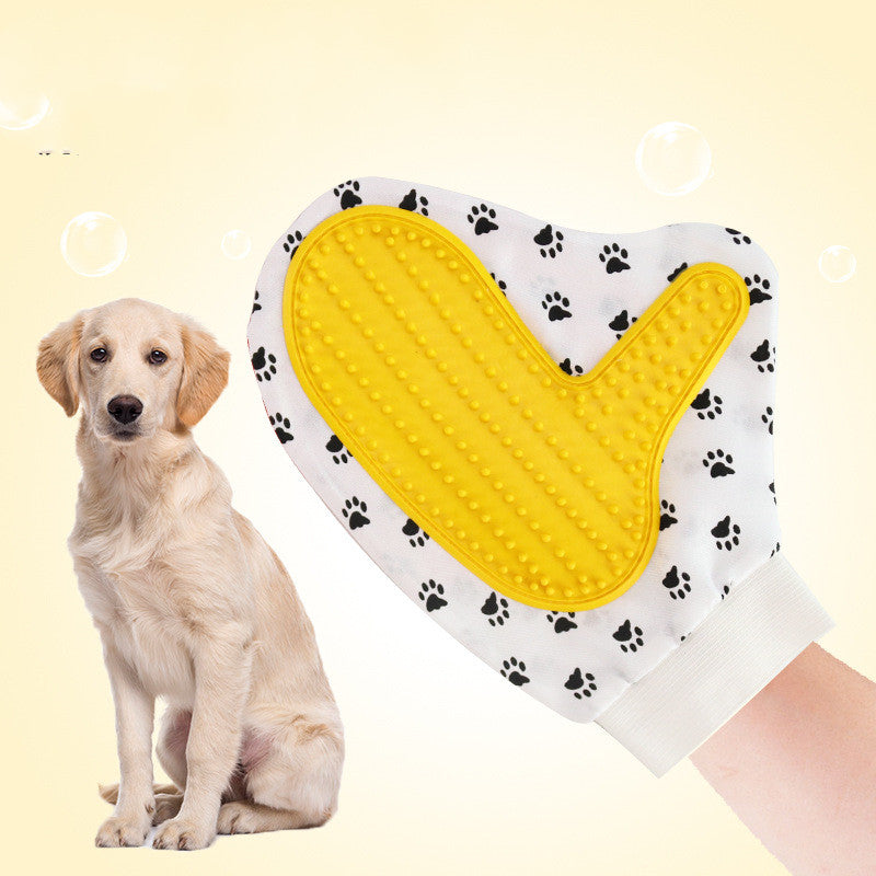 Gentle Silicone Pet Grooming Glove