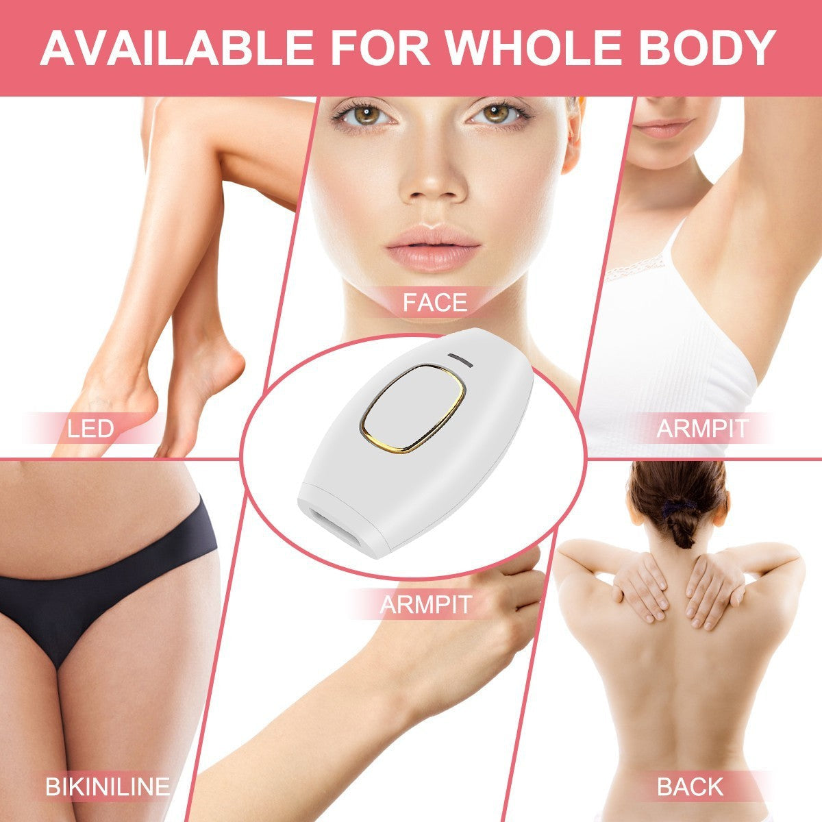 Home Use Laser Hair Removal Device