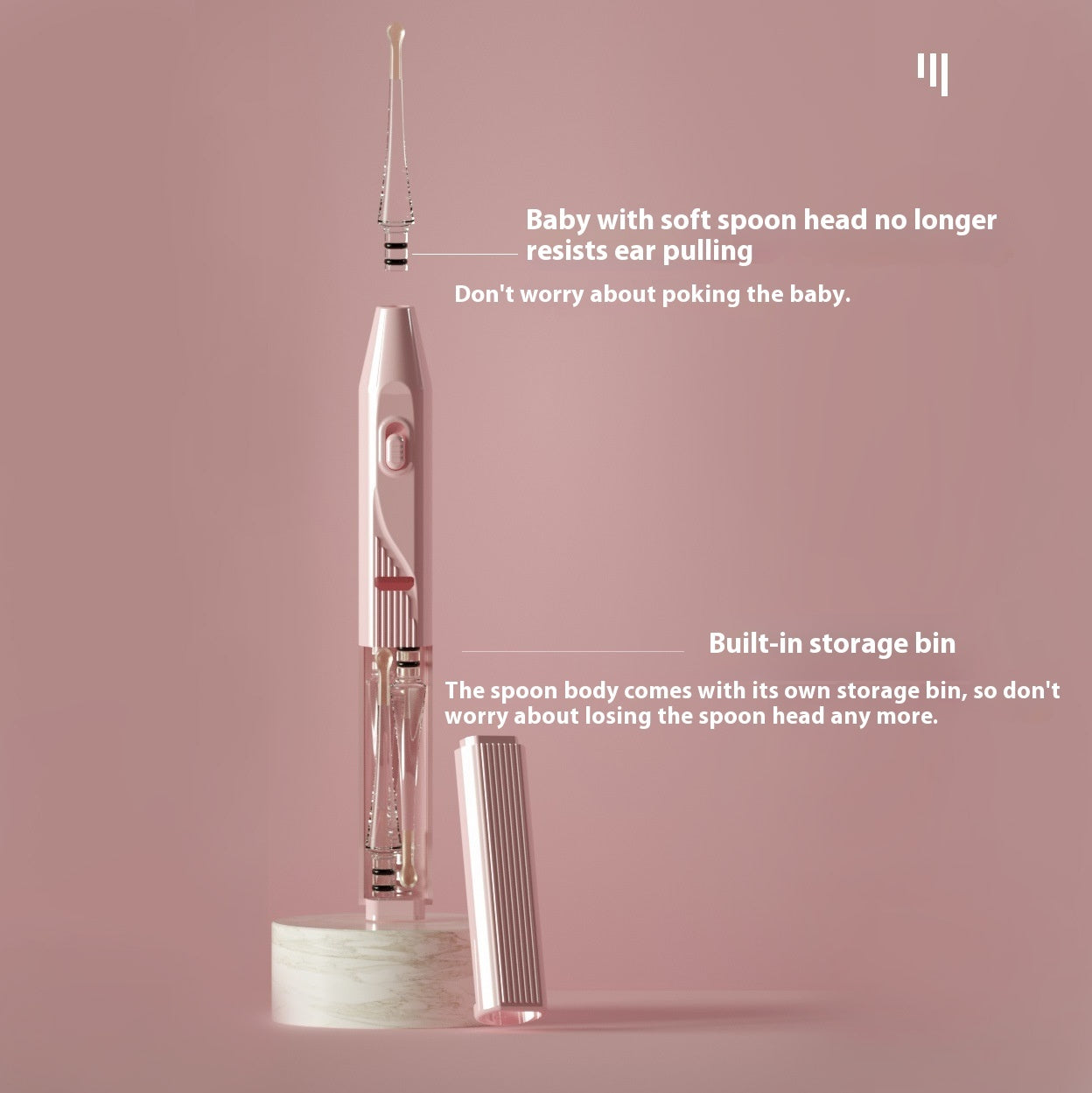 Rechargeable Luminous Ear Cleaning Tool